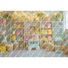 FUNDO FOTOGRÁFICO EM MALHA PÁSCOA REF. 12985 - comprar online