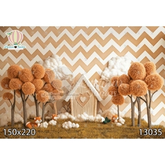FUNDO FOTOGRÁFICO EM MALHA INFANTIL REF. 13035