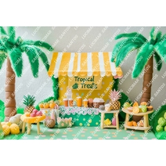 FUNDO FOTOGRÁFICO EM MALHA VERÃO REF. 13099 - comprar online