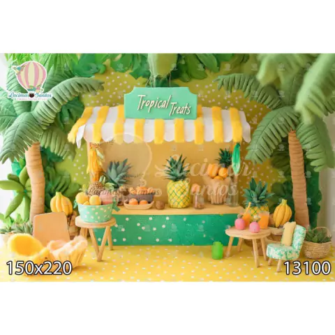 FUNDO FOTOGRÁFICO EM MALHA INFANTIL REF. 13100