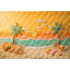 FUNDO FOTOGRÁFICO EM MALHA VERÃO REF. 13117 - comprar online