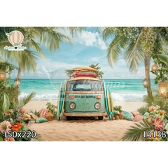 FUNDO FOTOGRÁFICO EM MALHA VERÃO REF. 13138