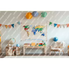 FUNDO FOTOGRÁFICO EM MALHA ESCOLAR REF. 13148 - comprar online