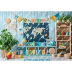 FUNDO FOTOGRÁFICO EM MALHA ESCOLAR REF. 13151 - comprar online