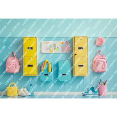 FUNDO FOTOGRÁFICO EM MALHA ESCOLAR REF. 13156 - comprar online