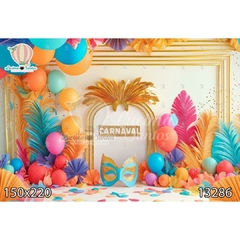 FUNDO FOTOGRÁFICO EM MALHA CARNAVAL REF. 13286