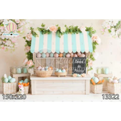 FUNDO FOTOGRÁFICO EM MALHA PÁSCOA REF. 13322