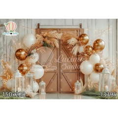 FUNDO FOTOGRÁFICO EM MALHA BOHO REF. 13395