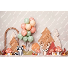 FUNDO FOTOGRÁFICO EM MALHA INFANTIL REF. 13411 - comprar online