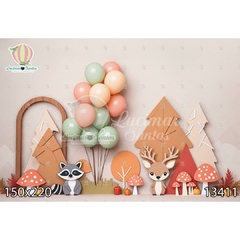 FUNDO FOTOGRÁFICO EM MALHA INFANTIL REF. 13411