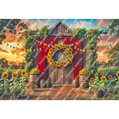 FUNDO FOTOGRÁFICO EM MALHA JUNINO REF. 13519 - comprar online