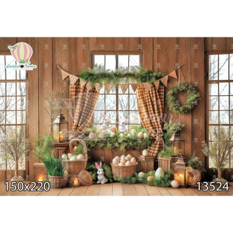 FUNDO FOTOGRÁFICO EM MALHA PÁSCOA REF. 13524 - comprar online