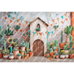 FUNDO FOTOGRÁFICO EM MALHA JUNINO REF. 13568 - comprar online