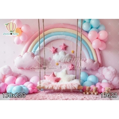 FUNDO FOTOGRÁFICO EM MALHA MENINA REF. 13623 - comprar online