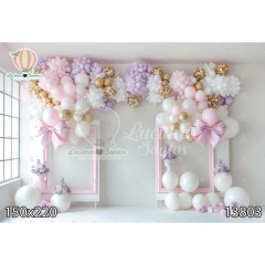 FUNDO FOTOGRÁFICO EM MALHA JARDIM MENINA REF. 13803 - comprar online