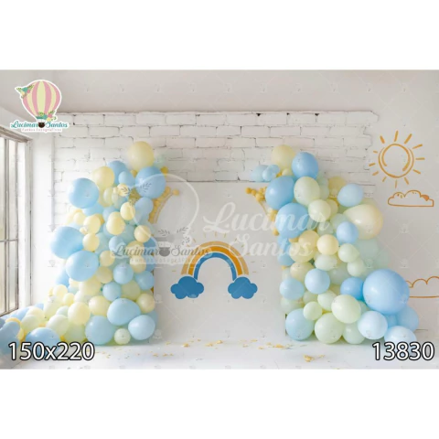 FUNDO FOTOGRÁFICO EM MALHA INFANTIL REF. 13830 - comprar online