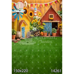 FUNDO FOTOGRÁFICO EM MALHA JUNINO REF. 14261 na internet