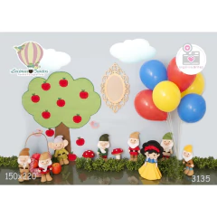 FUNDO FOTOGRÁFICO EM MALHA INFANTIL REF. 3135 - comprar online
