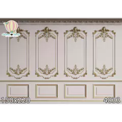 FUNDO FOTOGRÁFICO EM MALHA BOISERIE REF. 4833