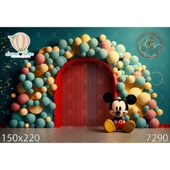 FUNDO FOTOGRÁFICO EM MALHA INFANTIL REF. 7290 - comprar online