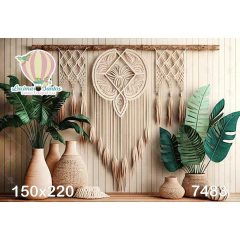 FUNDO FOTOGRÁFICO EM MALHA GESTANTE REF. 7483 - comprar online