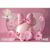 FUNDO FOTOGRÁFICO EM MALHA MENINA REF. 7488 - comprar online