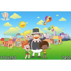 FUNDO FOTOGRÁFICO EM MALHA INFANTIL REF. 7492 na internet