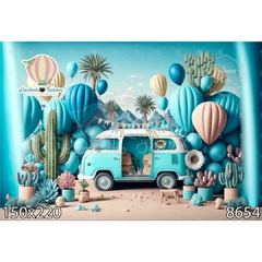 FUNDO FOTOGRÁFICO EM MALHA INFANTIL REF. 8654 - comprar online