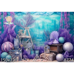 FUNDO FOTOGRÁFICO EM MALHA INFANTIL REF. 8774