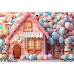 FUNDO FOTOGRÁFICO EM MALHA INFANTIL REF. 9611 - comprar online