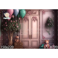 FUNDO FOTOGRÁFICO EM MALHA INFANTIL REF. 8799