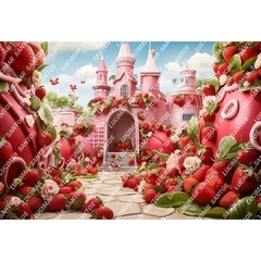 FUNDO FOTOGRÁFICO EM MALHA FRUTAS REF. 8838 - comprar online