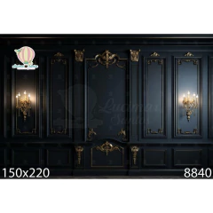FUNDO FOTOGRÁFICO EM MALHA BOISERIE REF. 9168 - comprar online