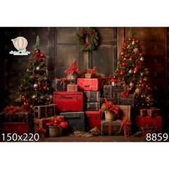 FUNDO FOTOGRÁFICO EM MALHA NATALINO REF. 9860 - comprar online