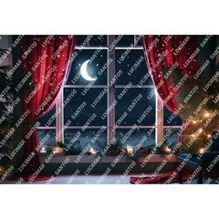 FUNDO FOTOGRÁFICO EM MALHA NATALINO REF. 8948 - comprar online