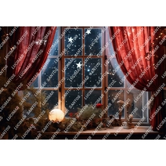 FUNDO FOTOGRÁFICO EM MALHA NATALINO REF. 8949 - comprar online