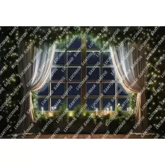 FUNDO FOTOGRÁFICO EM MALHA NATALINO REF. 8952 - Lucimar Santos Fundos Fotográficos