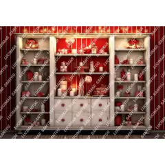 FUNDO FOTOGRÁFICO EM MALHA NATALINO REF. 8955 - comprar online