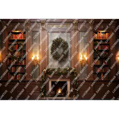 FUNDO FOTOGRÁFICO EM MALHA NATALINO REF. 8962 - comprar online