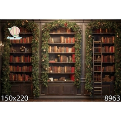 FUNDO FOTOGRÁFICO EM MALHA NATALINO REF. 8963 - comprar online