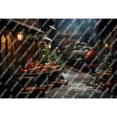 FUNDO FOTOGRÁFICO EM MALHA NATALINO REF. 8966 - comprar online