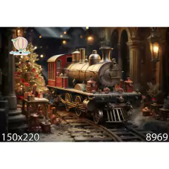 FUNDO FOTOGRÁFICO EM MALHA NATALINO REF. 8969