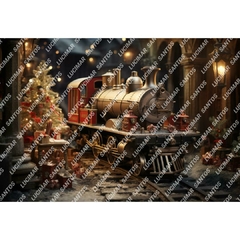 FUNDO FOTOGRÁFICO EM MALHA NATALINO REF. 8969 - comprar online