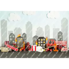 FUNDO FOTOGRÁFICO EM MALHA INFANTIL REF. 8995 - comprar online
