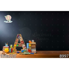 FUNDO FOTOGRÁFICO EM MALHA ESCOLAR REF. 8997
