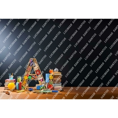 FUNDO FOTOGRÁFICO EM MALHA ESCOLAR REF. 8997 - comprar online
