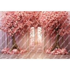 FUNDO FOTOGRÁFICO EM MALHA FLORAL REF. 9023 - comprar online