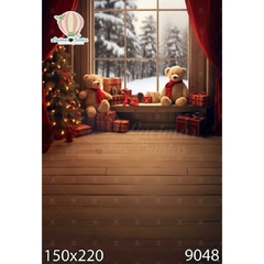 FUNDO FOTOGRÁFICO EM MALHA NATALINO REF. 9048 - comprar online