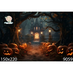FUNDO FOTOGRÁFICO EM MALHA HALLOWEEN REF. 9059