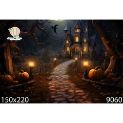 FUNDO FOTOGRÁFICO EM MALHA HALLOWEEN REF. 9060